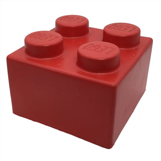 Soft Brick 2x2, Part# 29540 Part LEGO® Red  