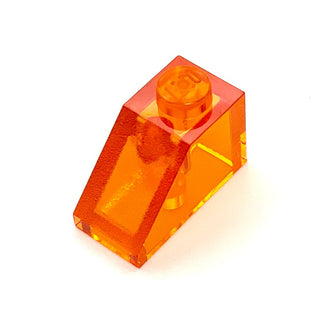 Slope 45 2x1, Part# 3040 Part LEGO® Trans-Orange  
