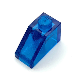 Slope 45 2x1, Part# 3040 Part LEGO® Trans-Dark Blue  